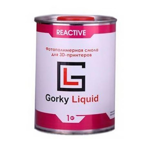 Фотополимерная смола Gorky Liquid Reactive синяя 1 кг